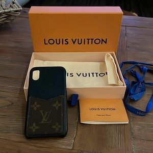 Louis Vuitton Authentic iPhone X/XS Case